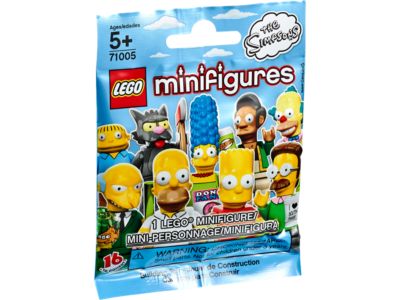 Homer simpson online lego minifigure