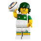 LEGO Minifigures Series 19 Rugby Player Minifigure with Ball 71025 (Bagged)